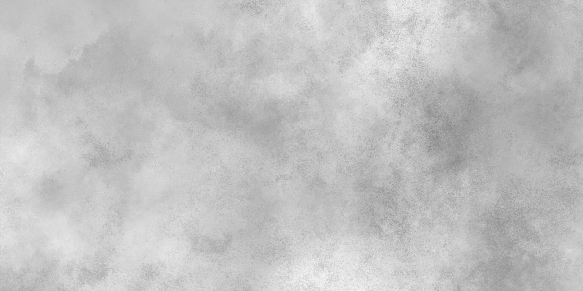 Abstract cloudy silver ink effect white paper texture, Old and grainy white or grey grunge texture, black and whiter background with puffy smoke, white background illustration. photo