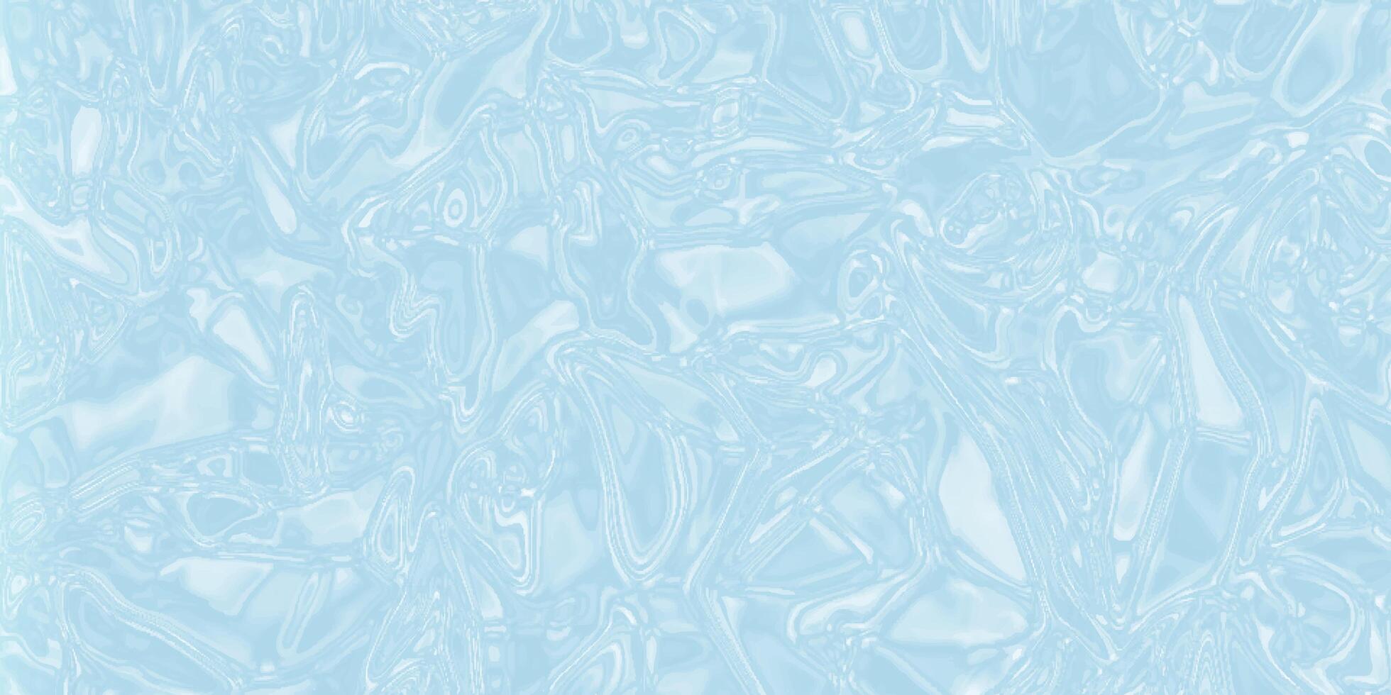 Crystal blue water surface texture, Abstract blue crystalized liquid pattern, Abstract blue water surface texture with splashes and bubbles, blue background with quartz texture perfect for cover. photo