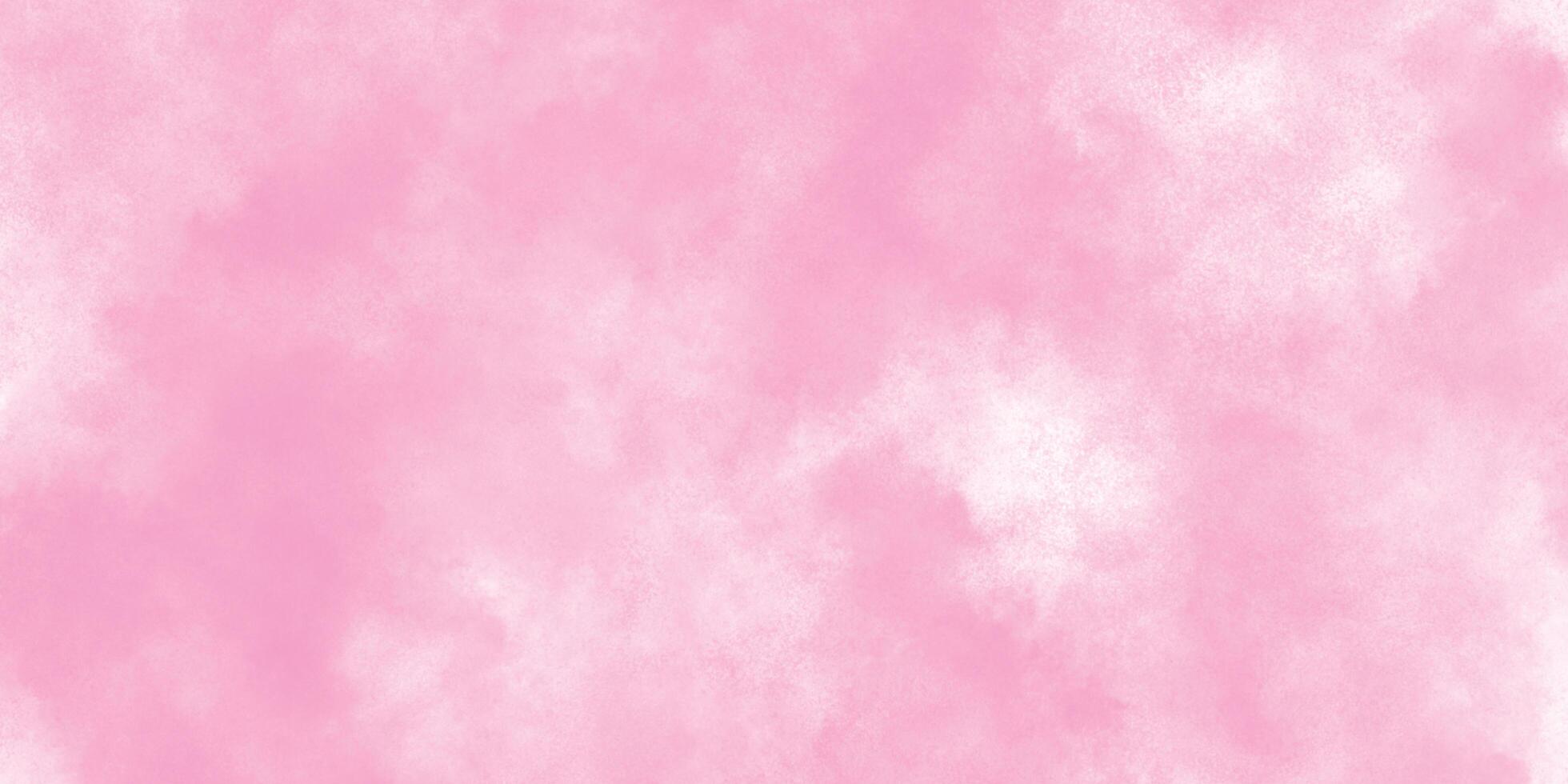 Abstract pink watercolor background with smoke, pink texture with grunge smoke, empty smooth pink paper texture for wallpaper, cover, card, decoration and design. photo