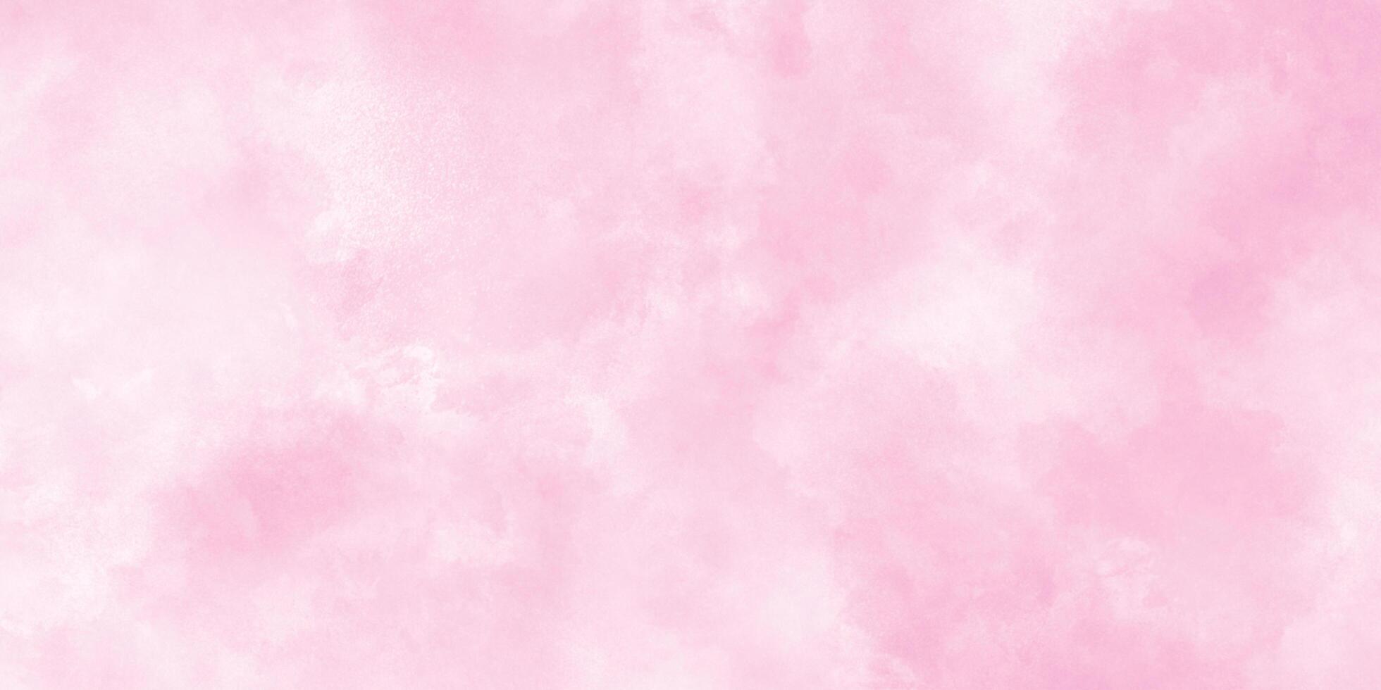 Watercolor pink scraped grungy texture with stains, pastel painting on canvas with pink, hand painted gradient pink paper texture, pink grunge texture vector illustration. photo