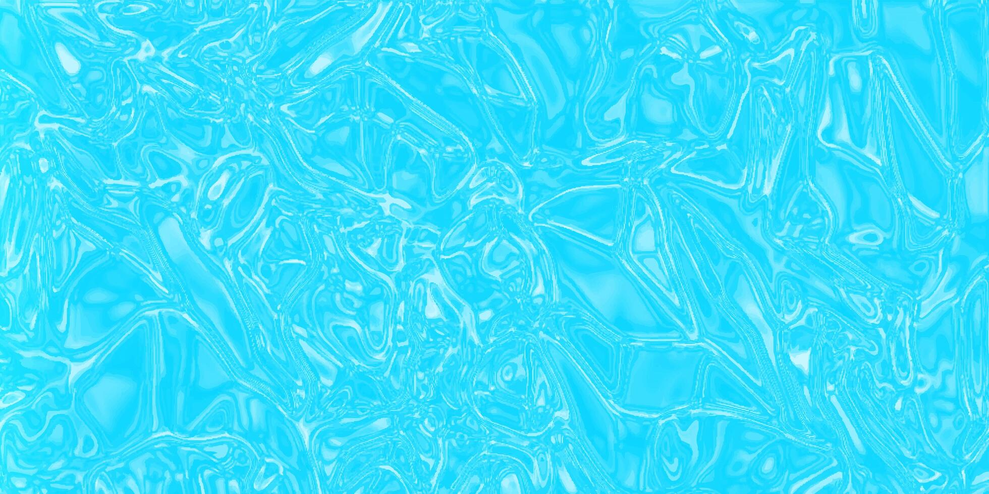 Crystal blue water surface texture, Abstract blue crystalized liquid pattern, Abstract blue water surface texture with splashes and bubbles, blue background with quartz texture perfect for cover. photo