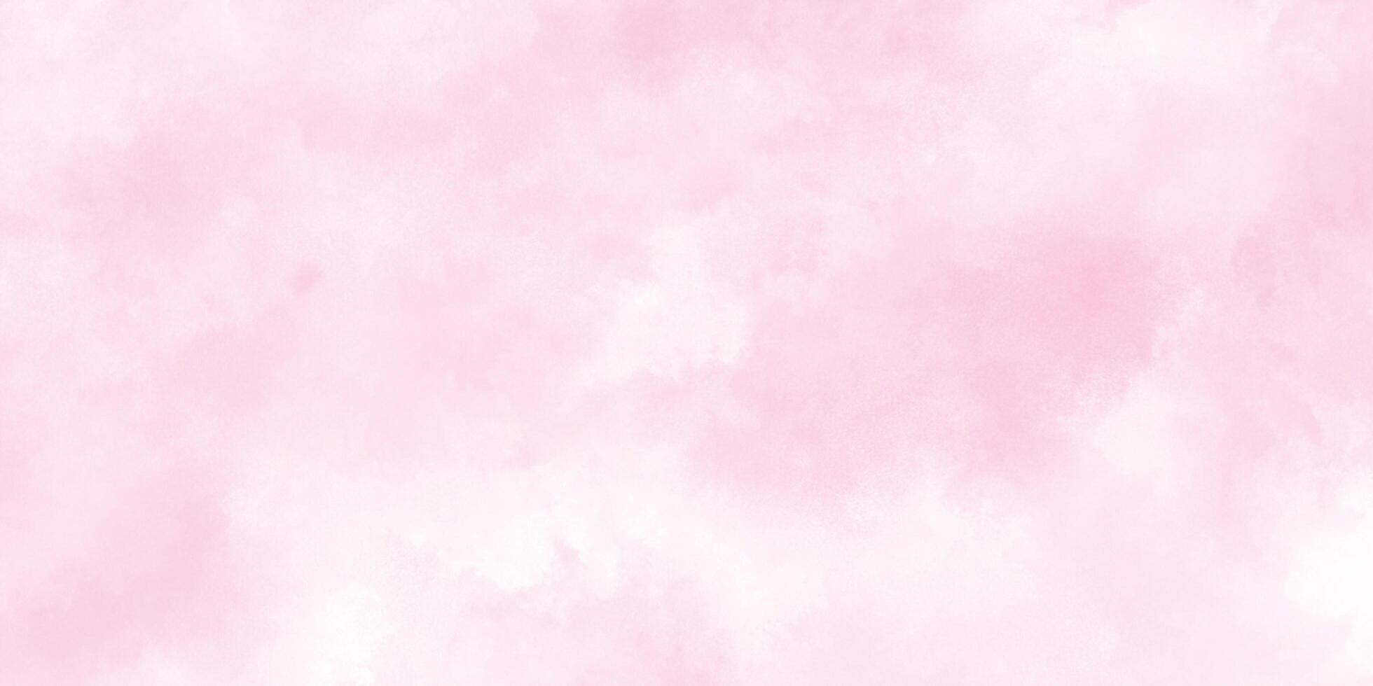 Abstract pink watercolor background with smoke, pink texture with grunge smoke, empty smooth pink paper texture for wallpaper, cover, card, decoration and design. photo