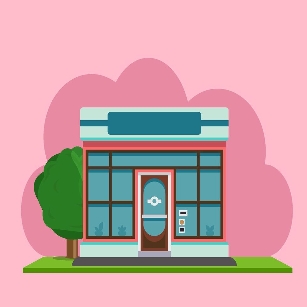 Home store market vector design