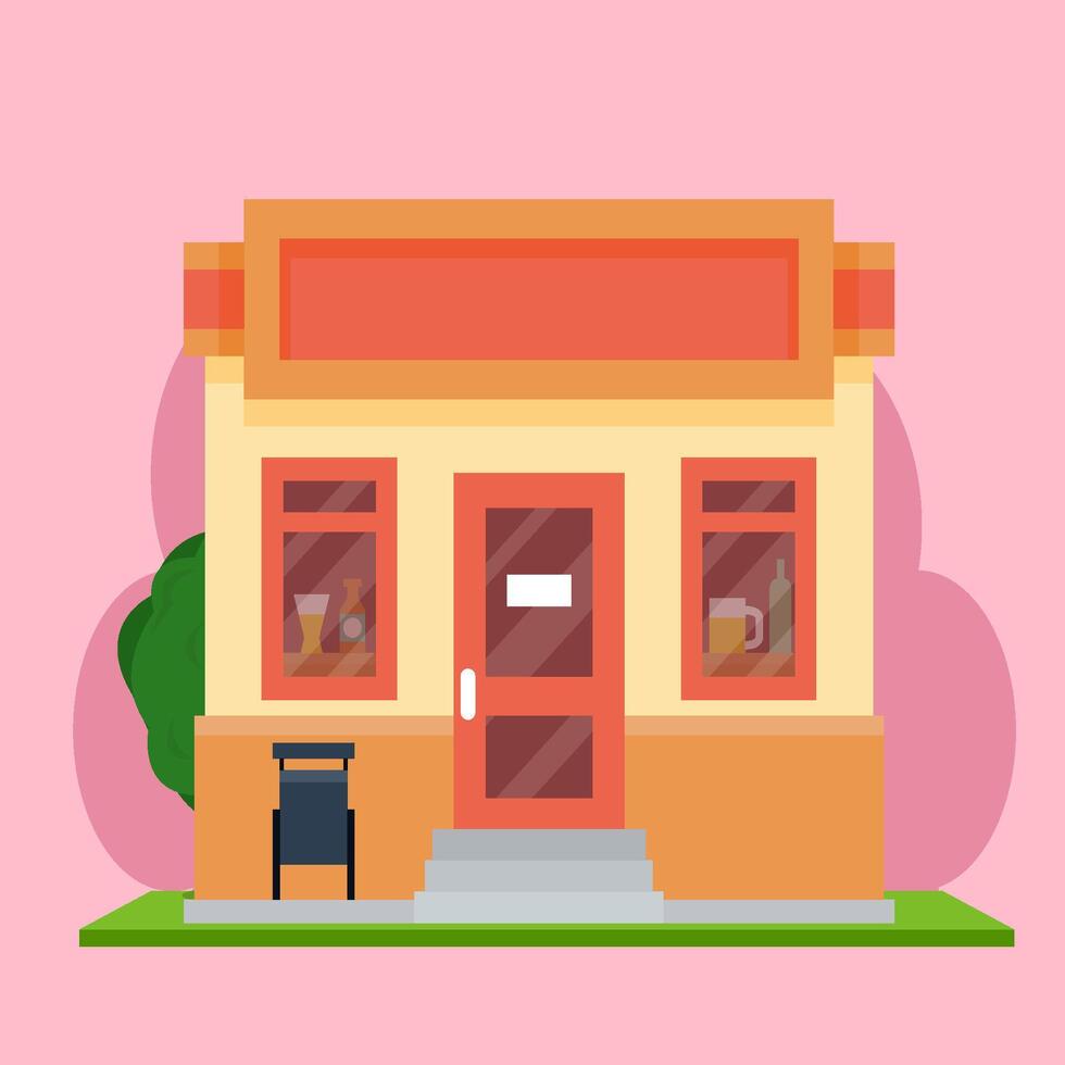 Home store market vector design