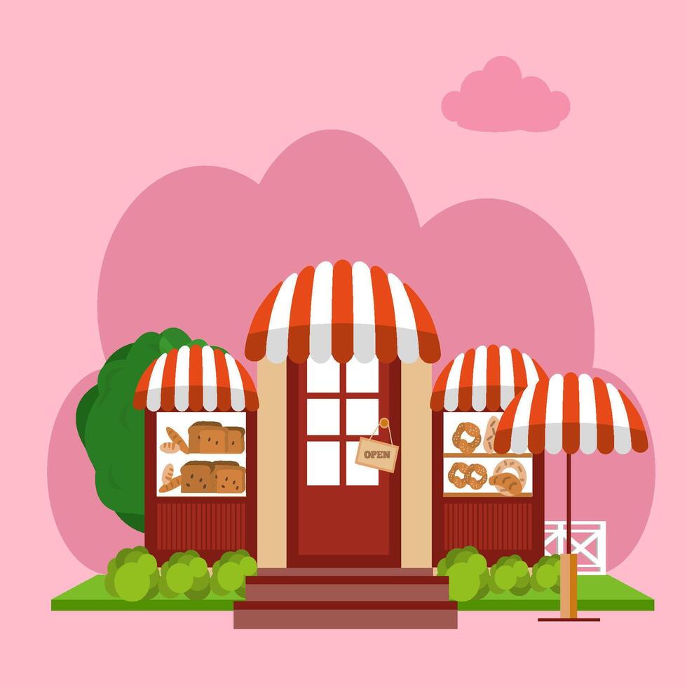 Home store market vector design