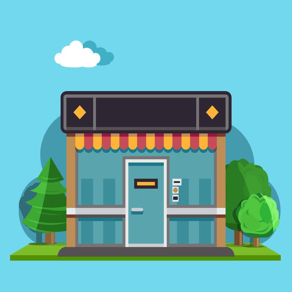 Home store market vector design