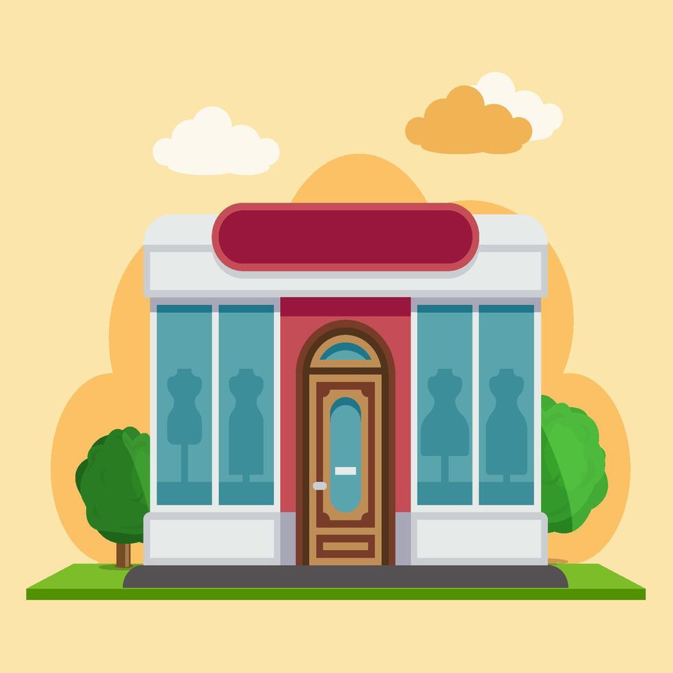 Home store market vector design