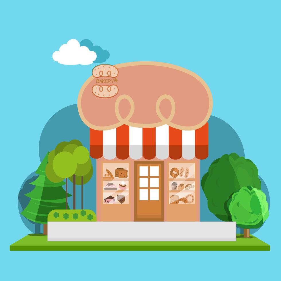 Home store market vector design