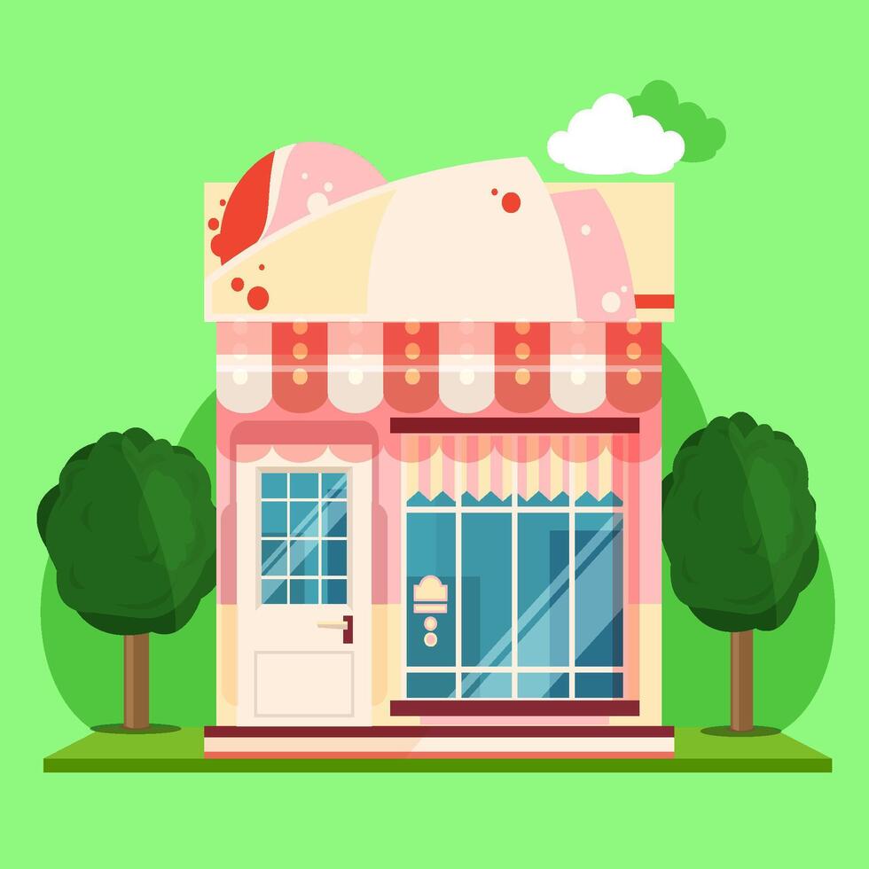 Home store market vector design