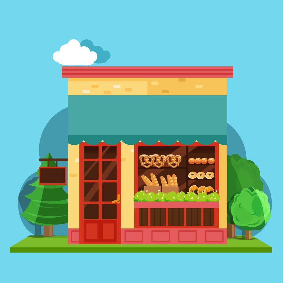 Home store market vector design