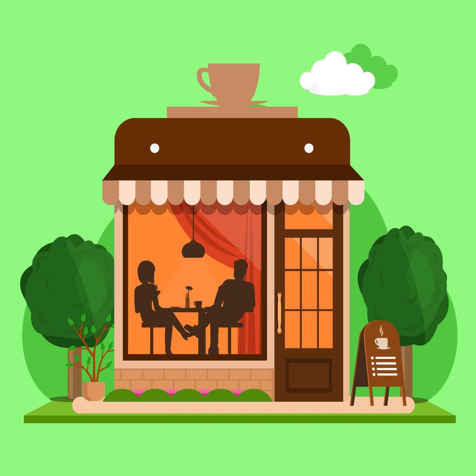 Home store market vector design