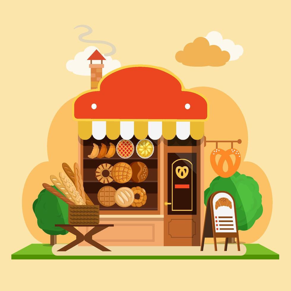 Home store market vector design