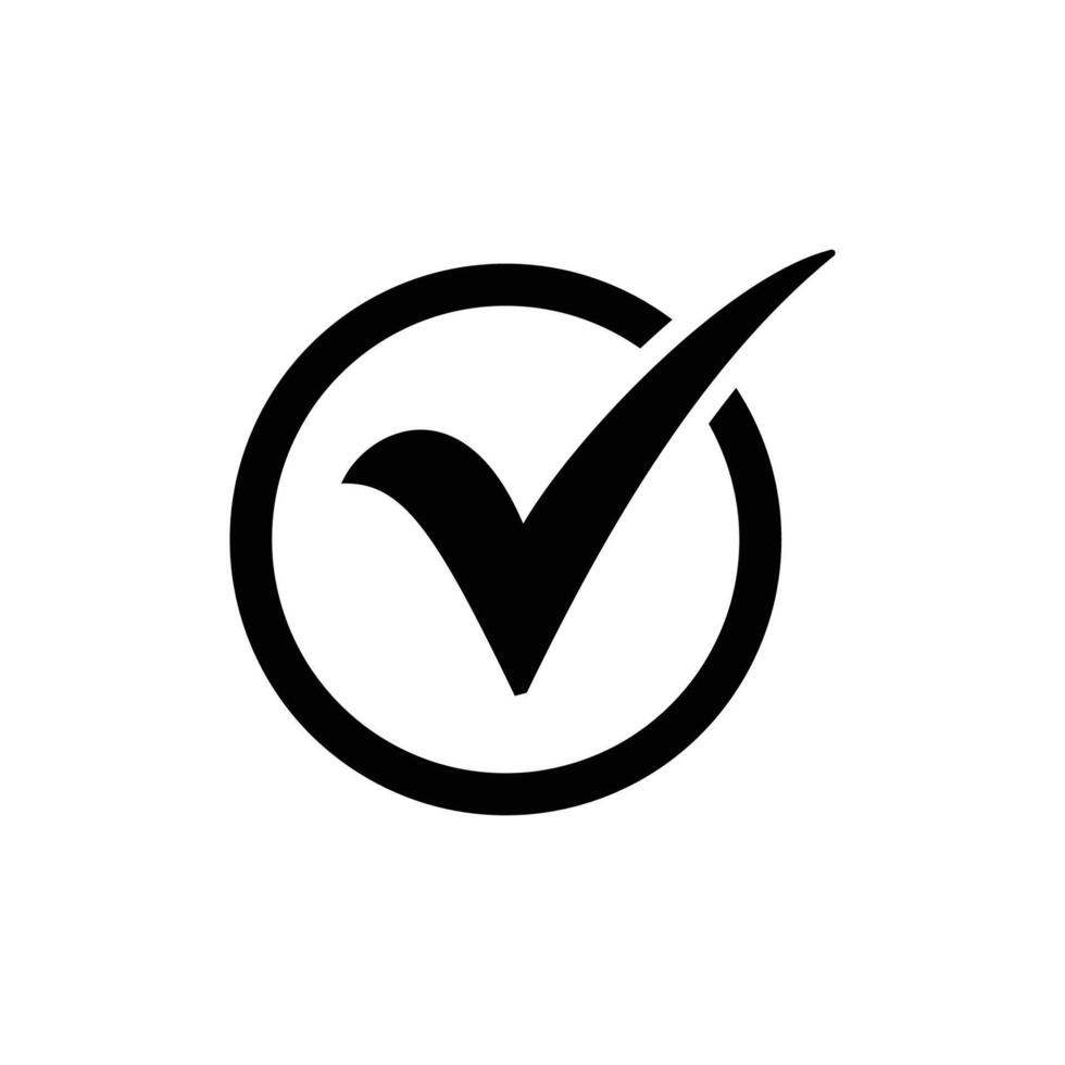 check mark icon vector