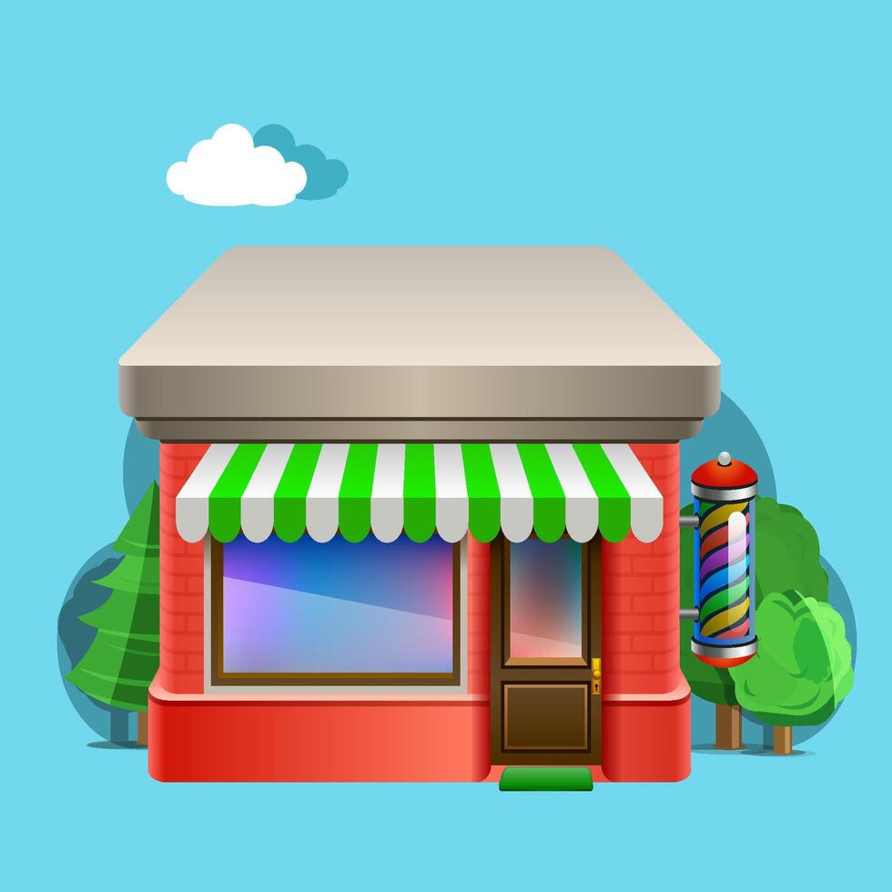 Home store market vector design