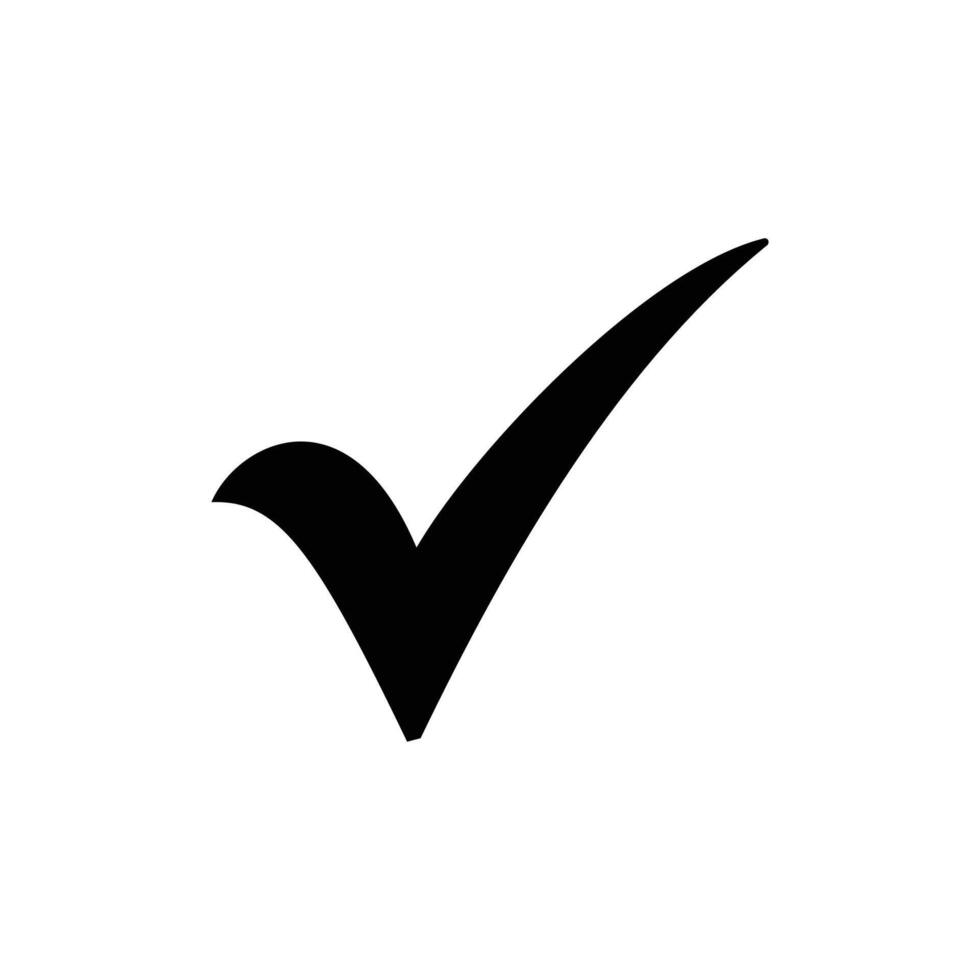 check mark icon vector