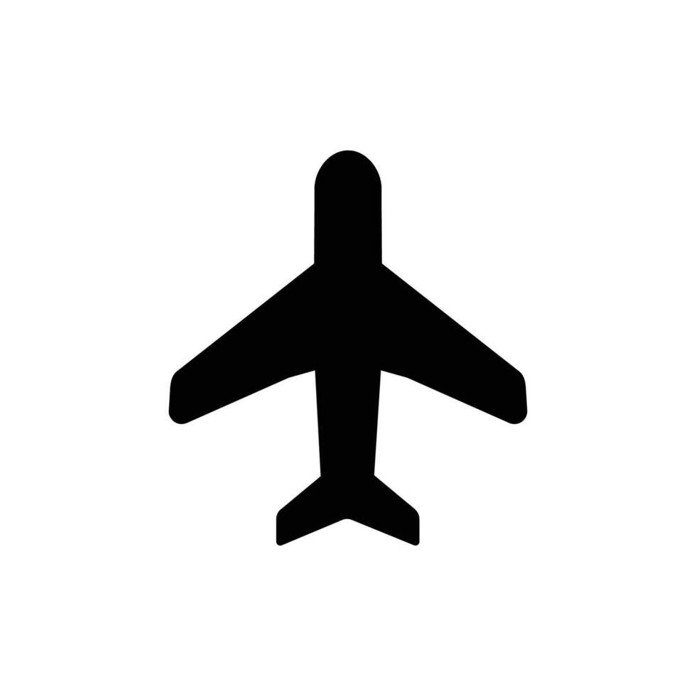 vector de icono de avión