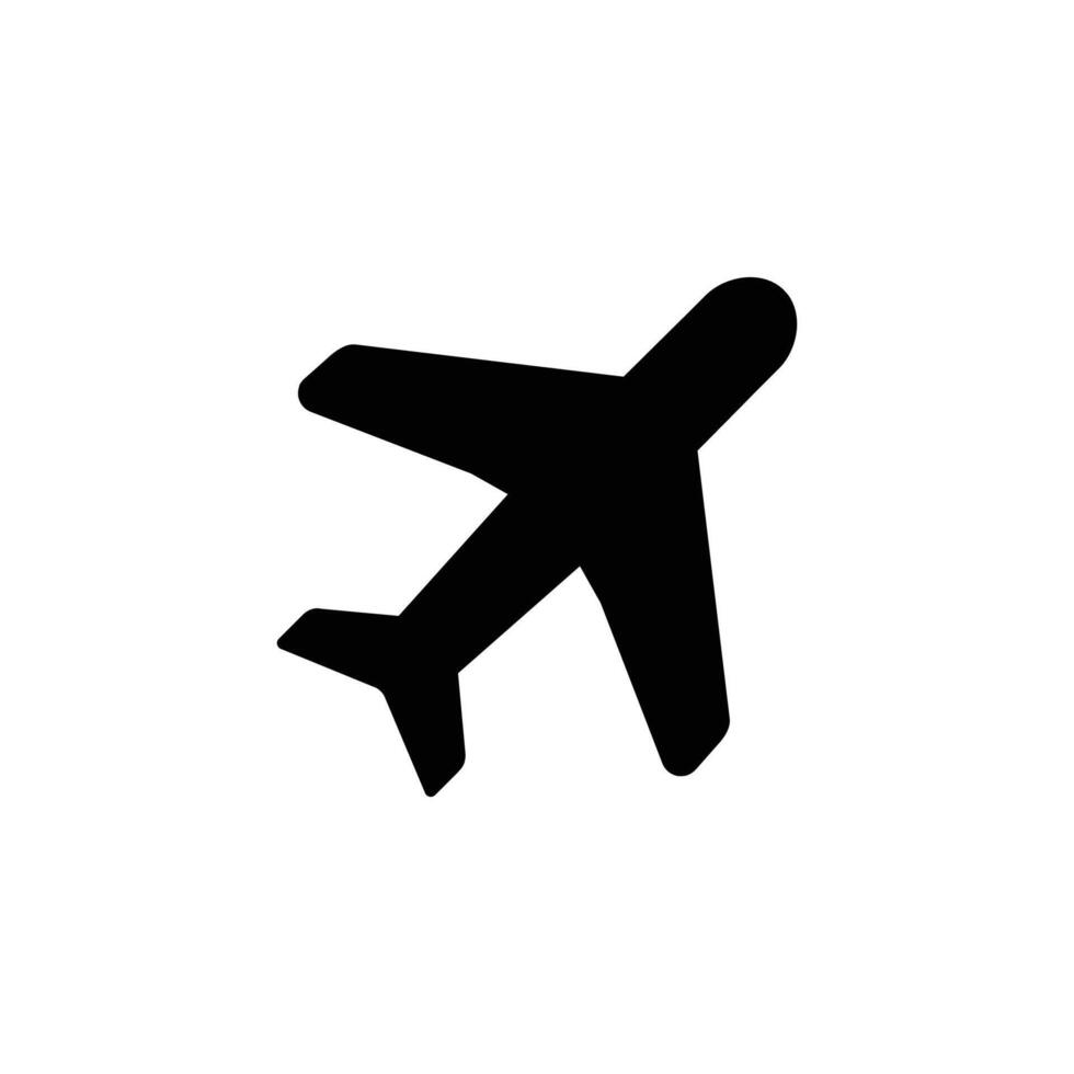 vector de icono de avión