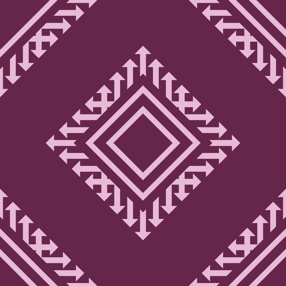 asian monochrome ethnic pattern vector