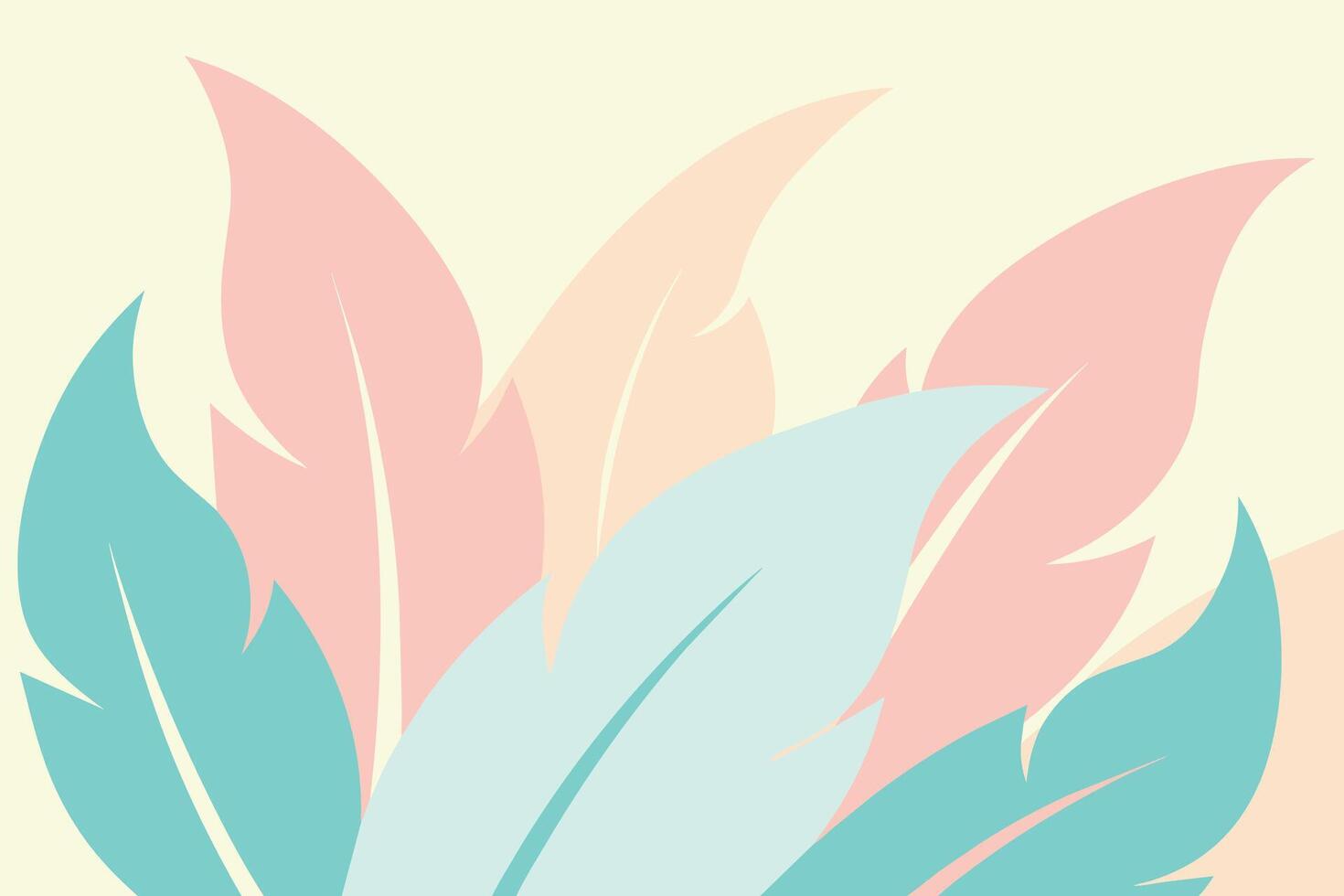 fondo abstracto de plumas de color pastel vector