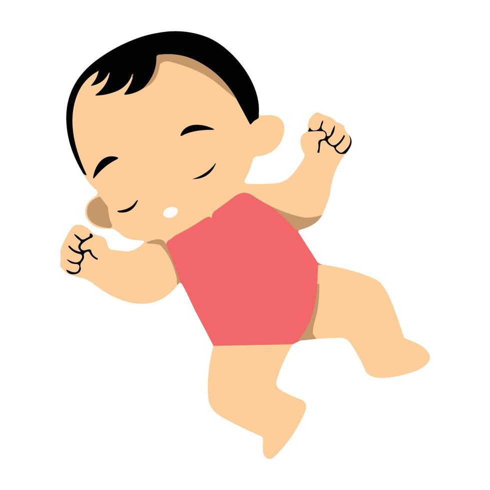 bebé vector icono y ilustración