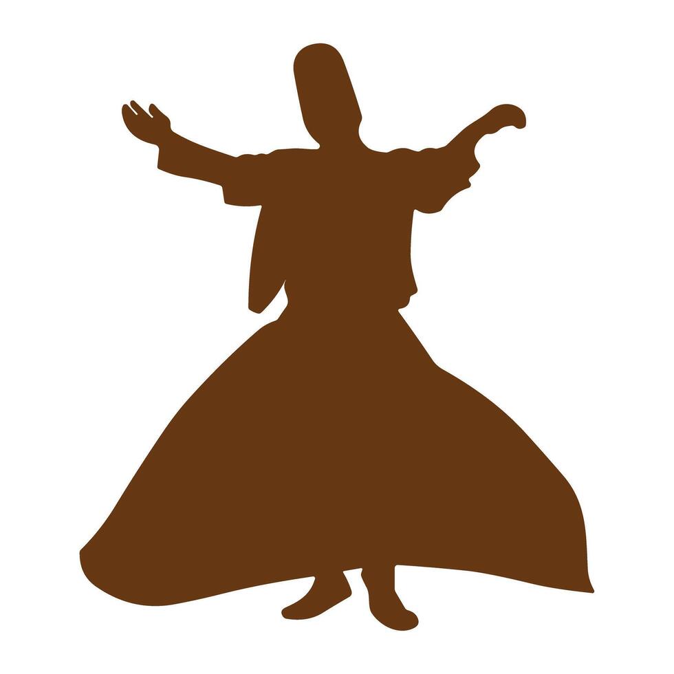 Sufi Dance Vector