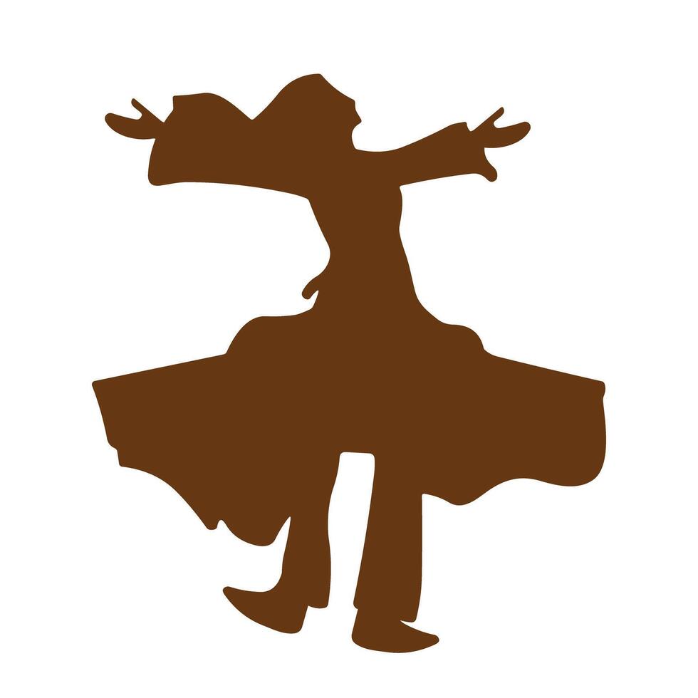 Sufi Dance Vector