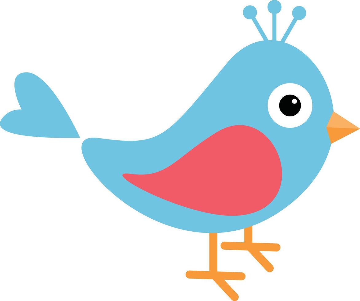 cartoon bird vector