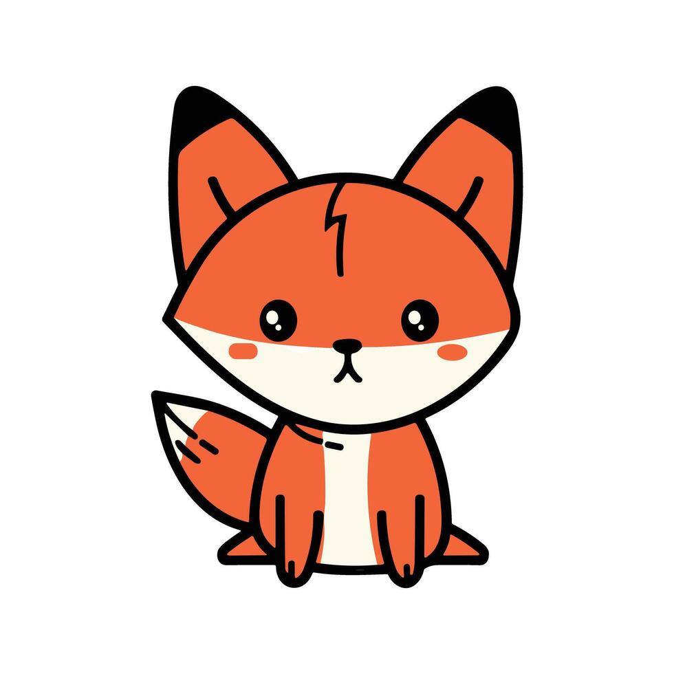 Cute Cartoon Animal vector