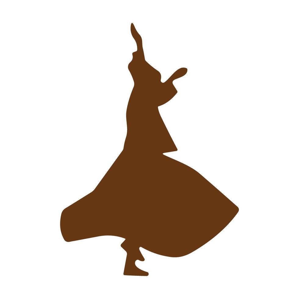 sufi danza vector