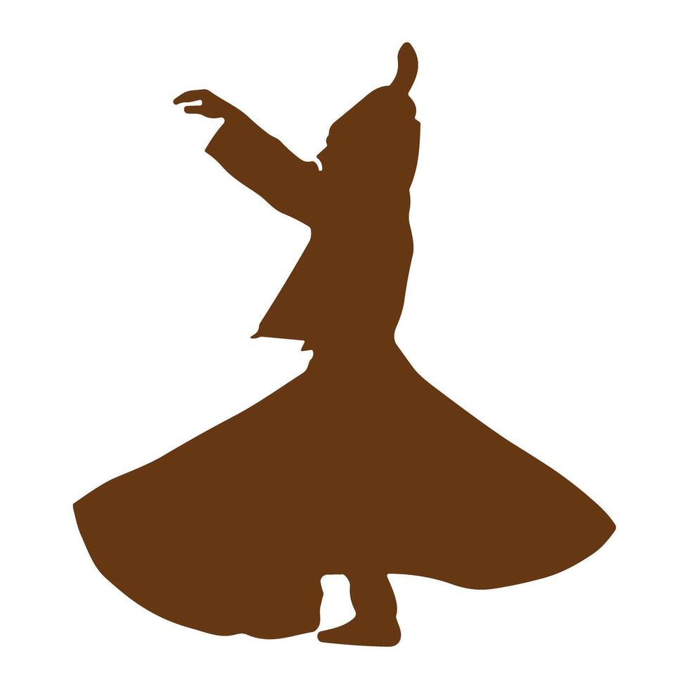 Sufi Dance Vector