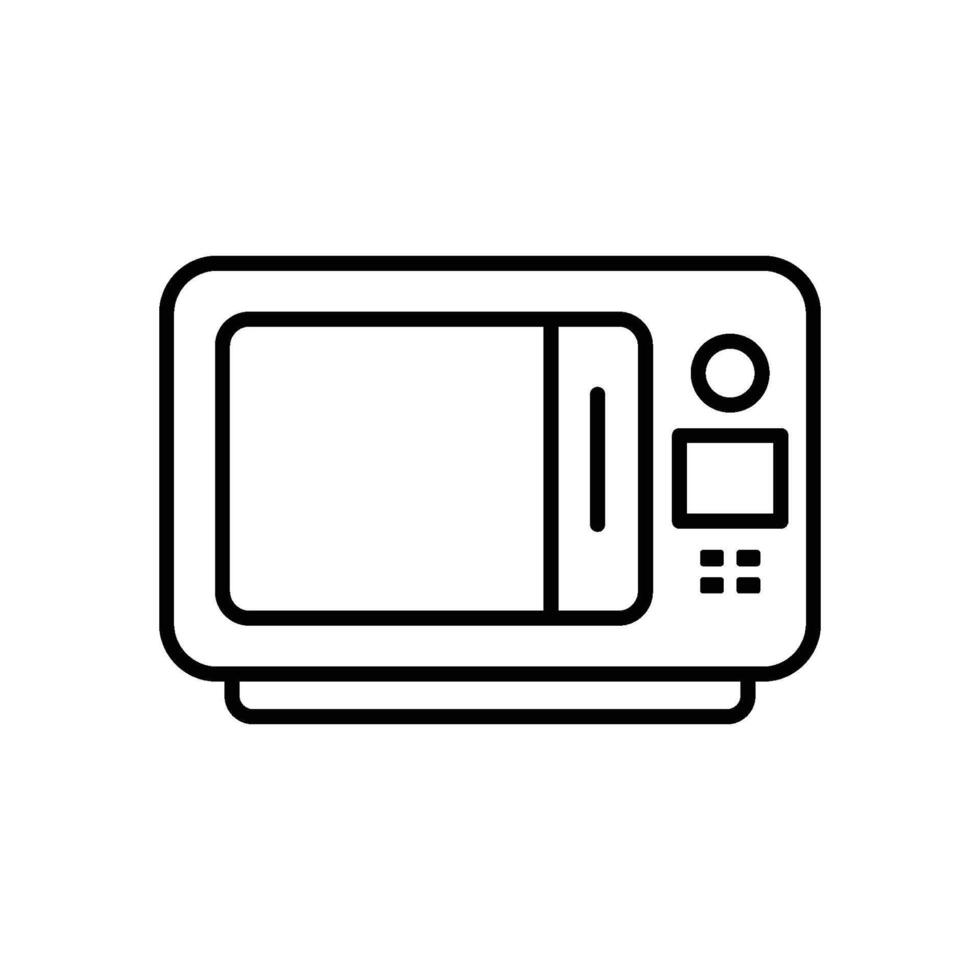 Microwave Icon Vector Design Illustration