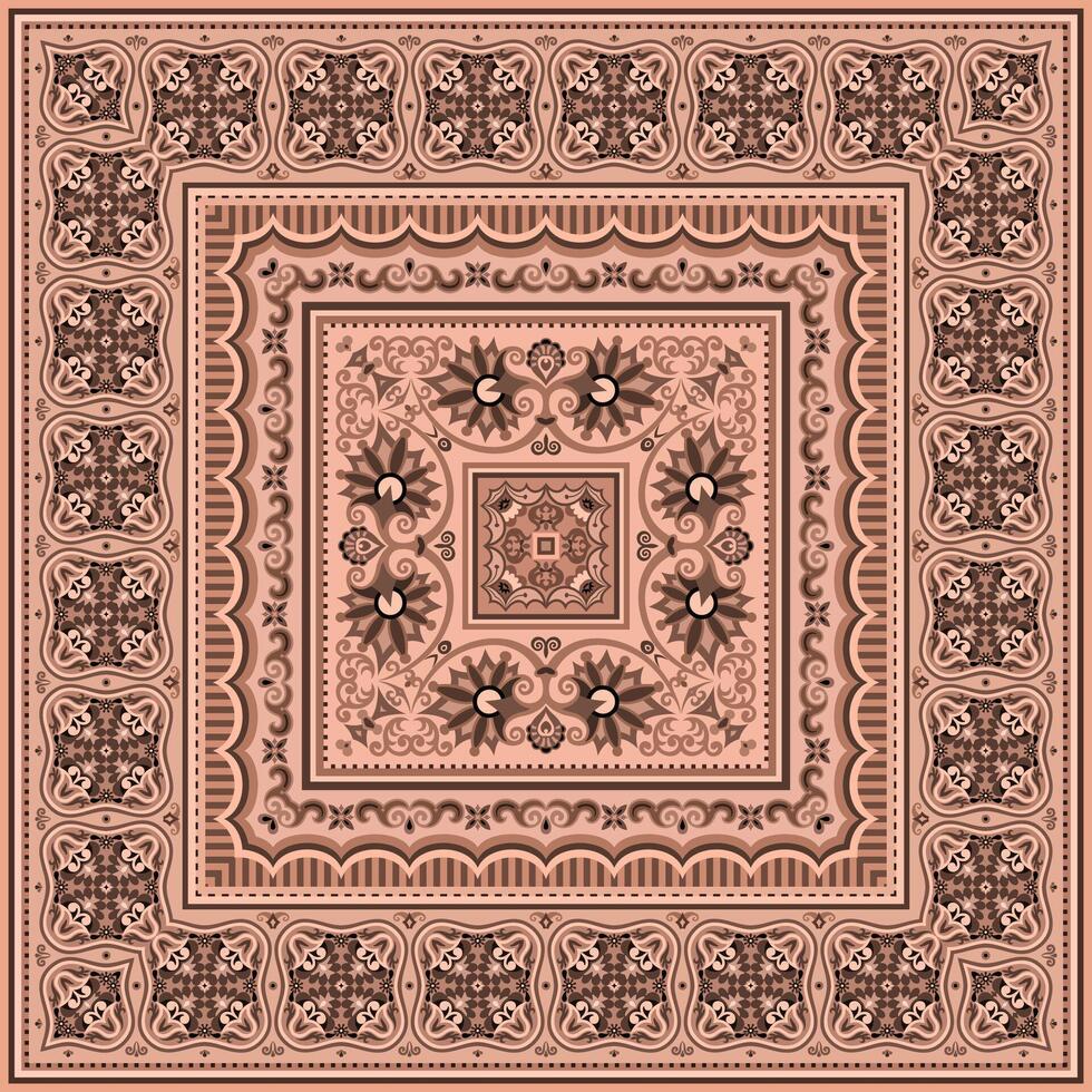 vector resumen decorativo étnico ornamental ilustración