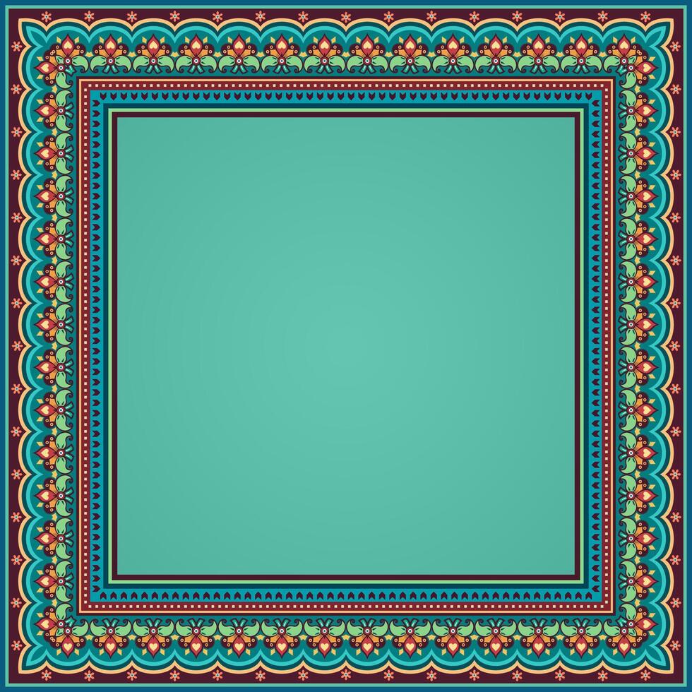Vector abstract decorative ethnic ornamental illustration