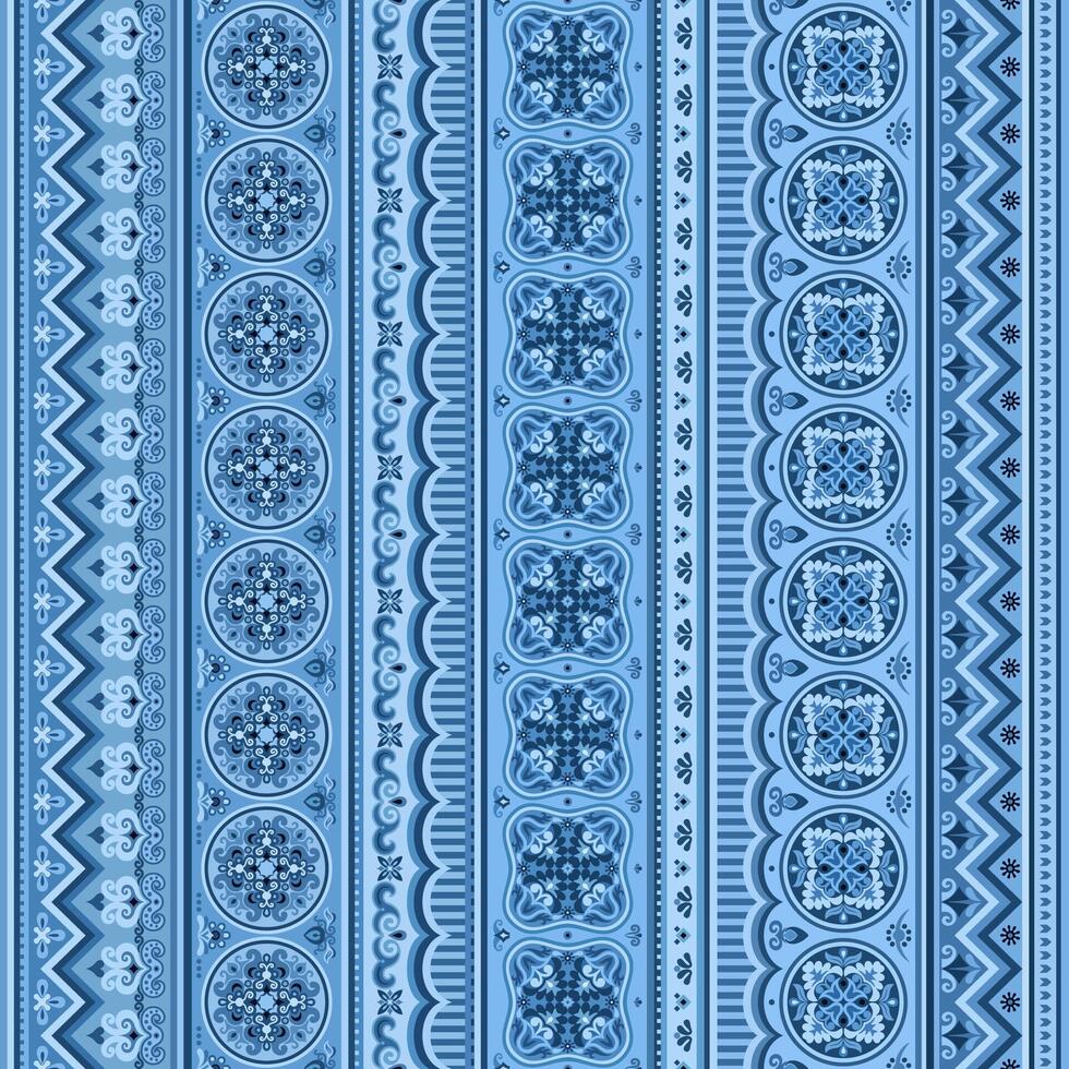 Abstract ethnic stripe vintage background vector