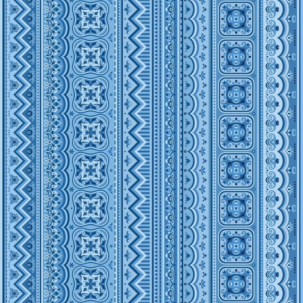 Abstract ethnic stripe vintage background vector