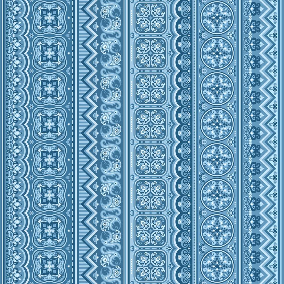 Abstract ethnic stripe vintage background vector
