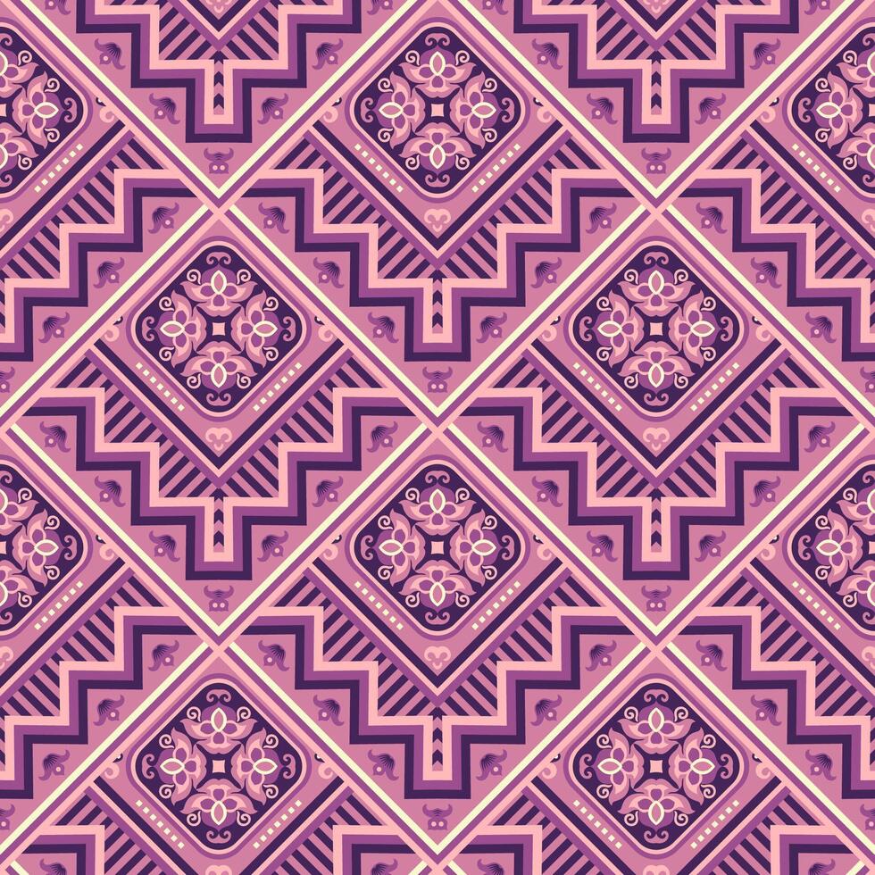 Vector abstract patch pattern. Mosaic tile background