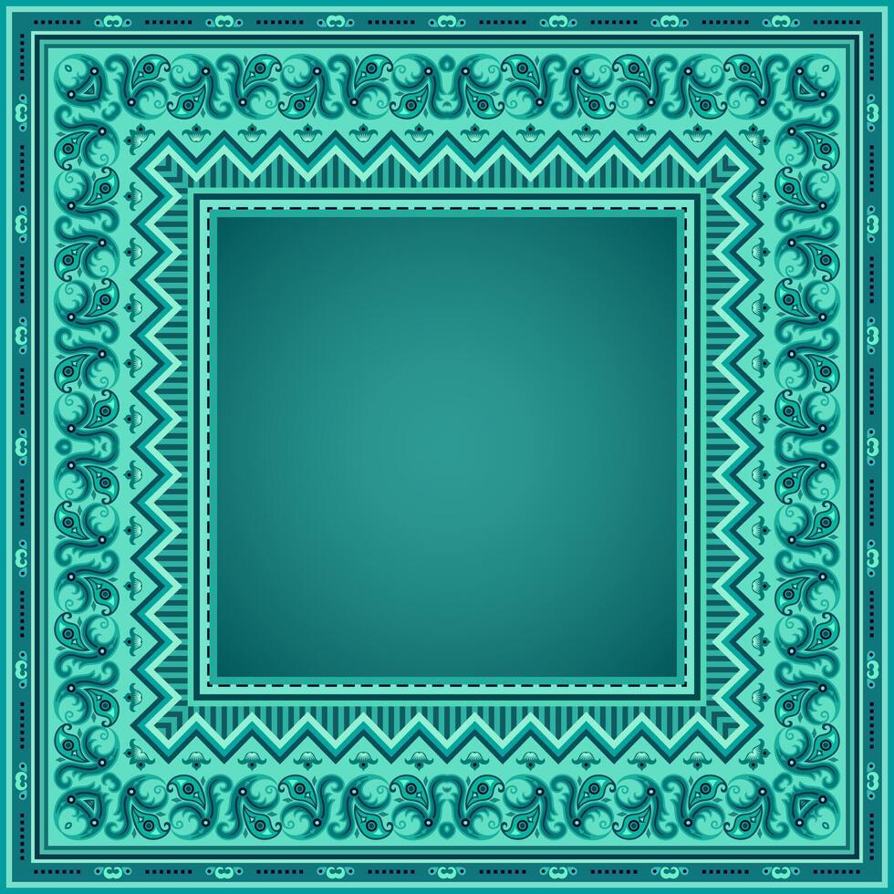Vector abstract decorative ethnic ornamental illustration