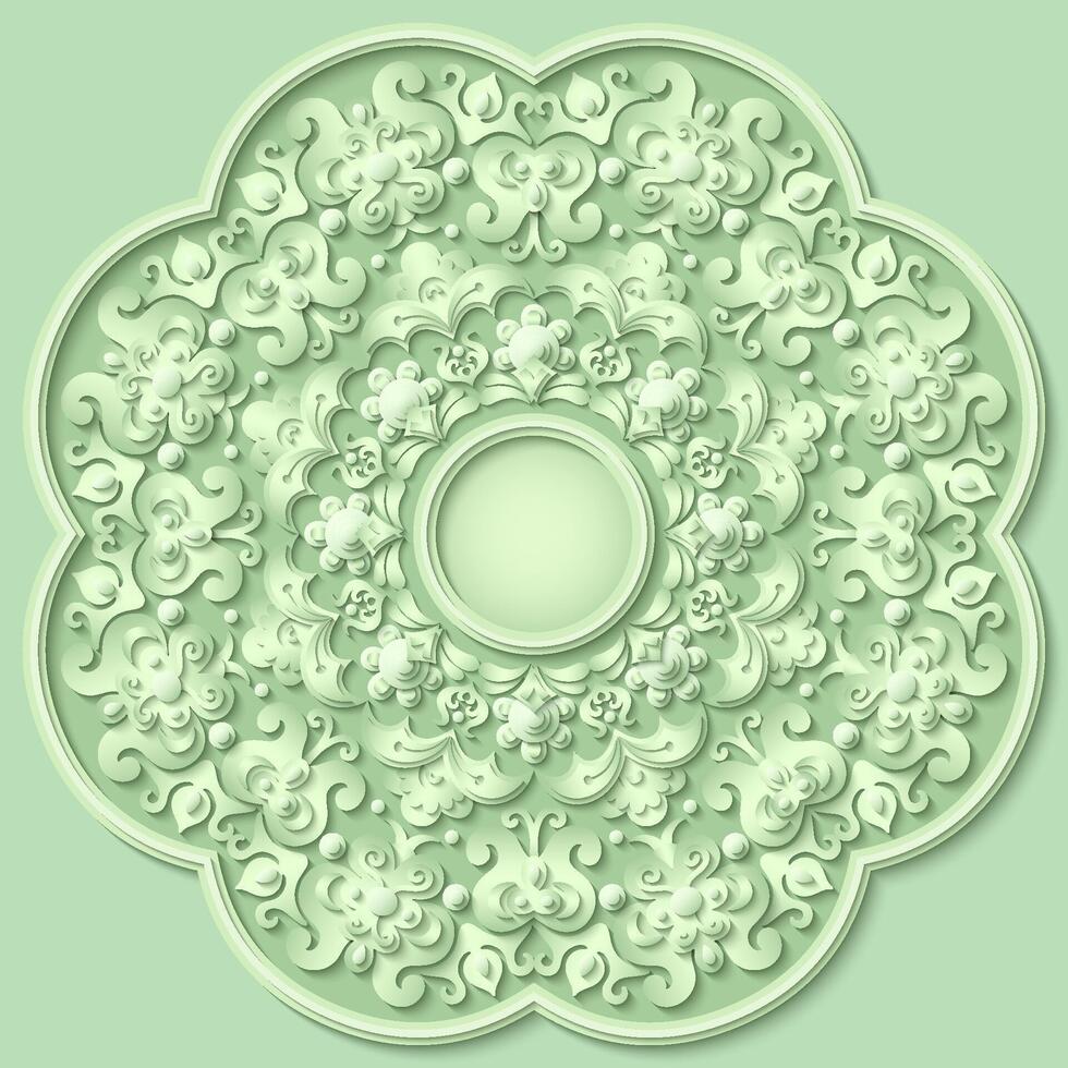 vector resumen decorativo étnico ornamental ilustración