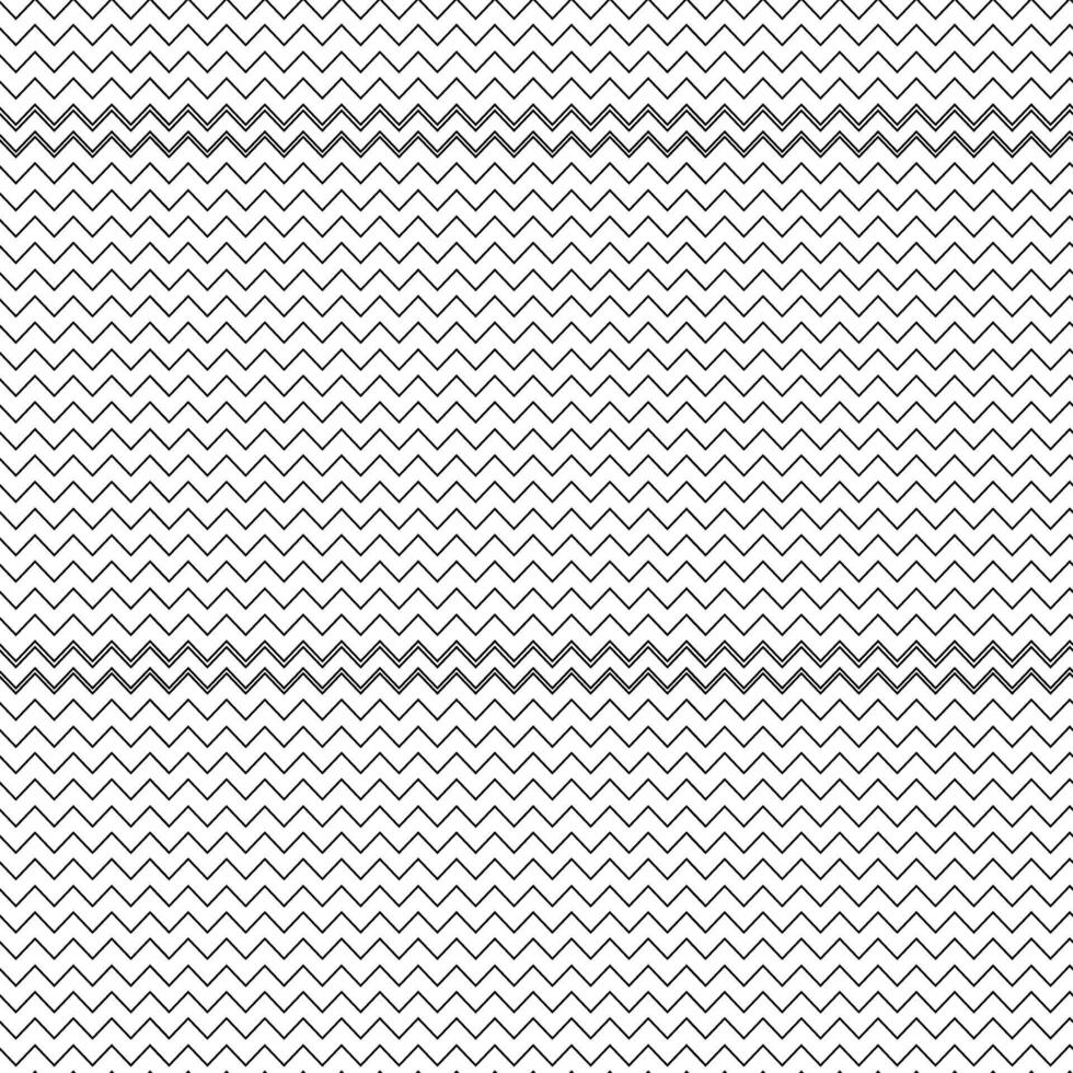 Seamless geometry pattern. Wave line and wavy zigzag lines. Black wavy curve zig zag line. Print for fabric. Endless. vector