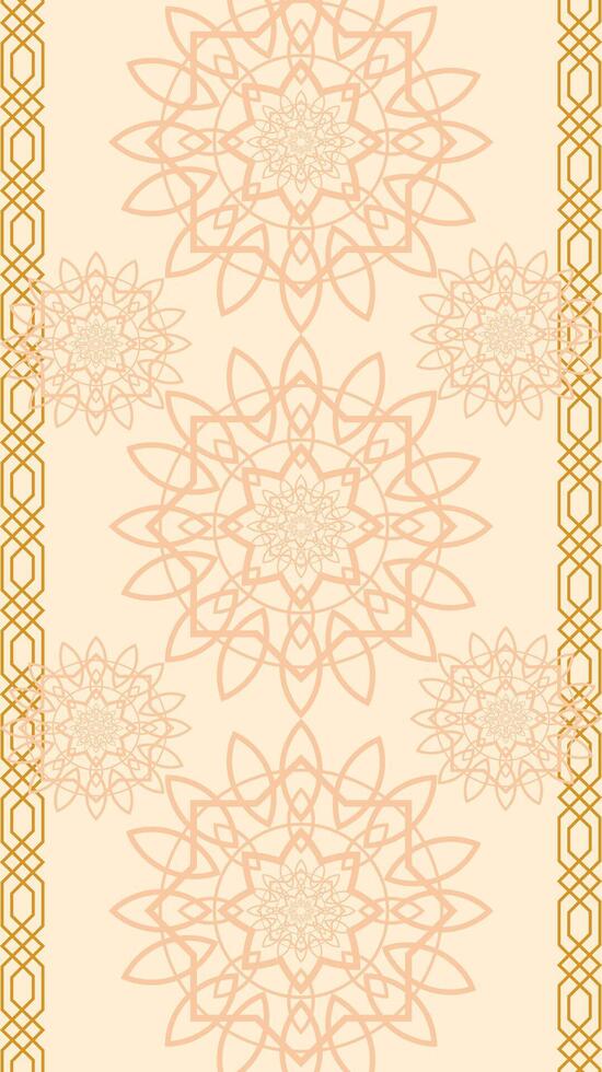 Islamic ornament and pattern background vector