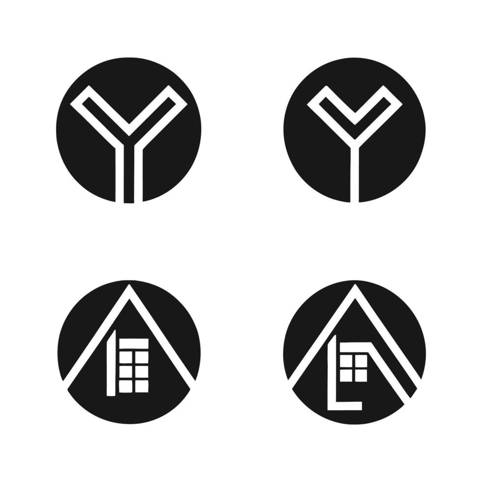 versátil y moderno vector logo diseños colección