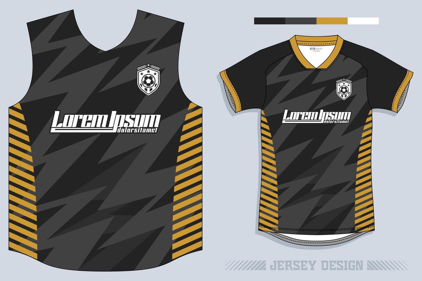 Deportes jersey y camiseta modelo Deportes jersey diseño vector. Deportes diseño para fútbol, carreras, juego de azar jersey. vector. Pro vector