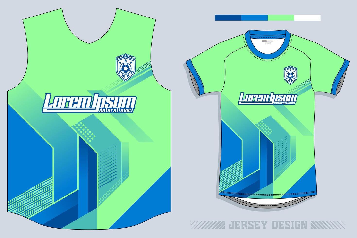 Deportes jersey y camiseta modelo Deportes jersey diseño vector. Deportes diseño para fútbol, carreras, juego de azar jersey. vector. Pro vector