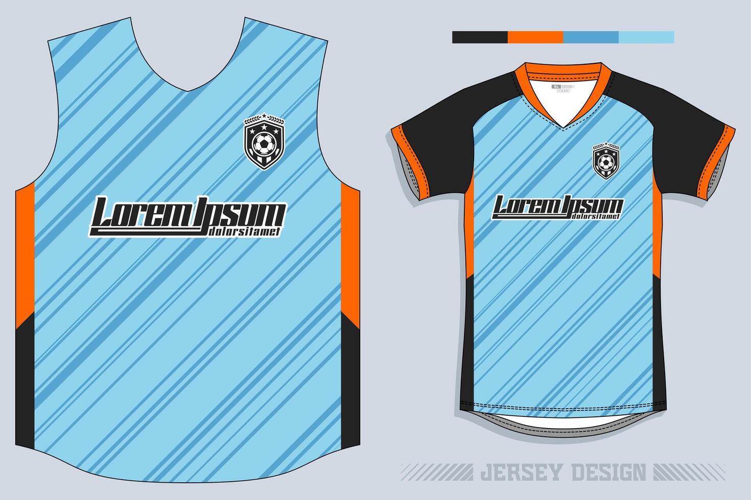 Deportes jersey y camiseta modelo Deportes jersey diseño vector. Deportes diseño para fútbol, carreras, juego de azar jersey. vector. Pro vector