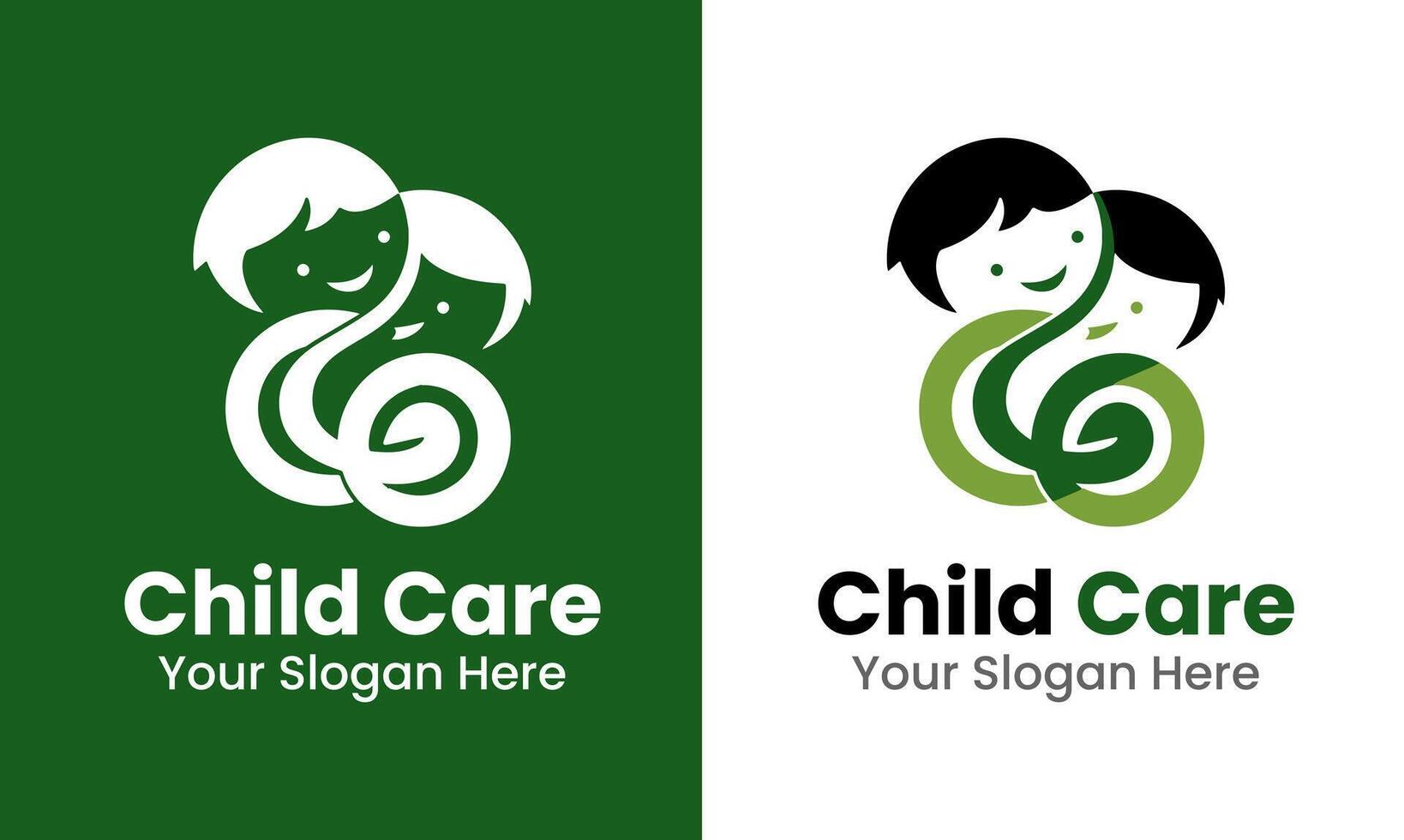 AI generated Child Care Logo design, Mother, Kid Helping Hand Icon Stock Vector Temple idea minimalist modern