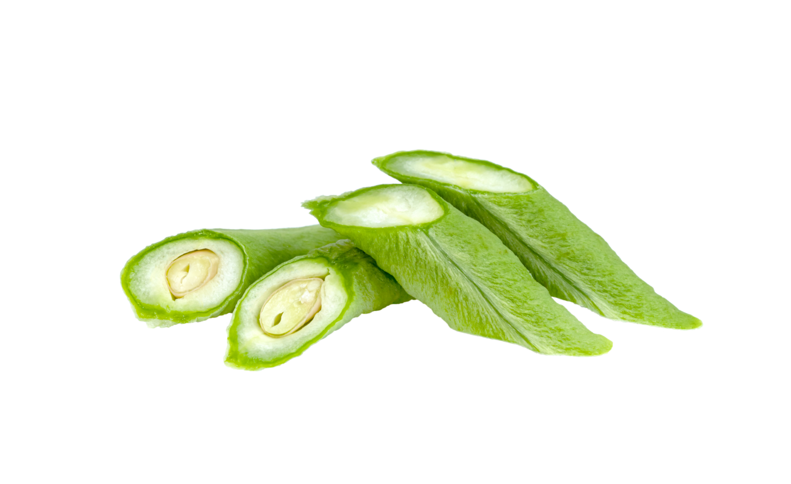 Long bean or cowpea isolated png