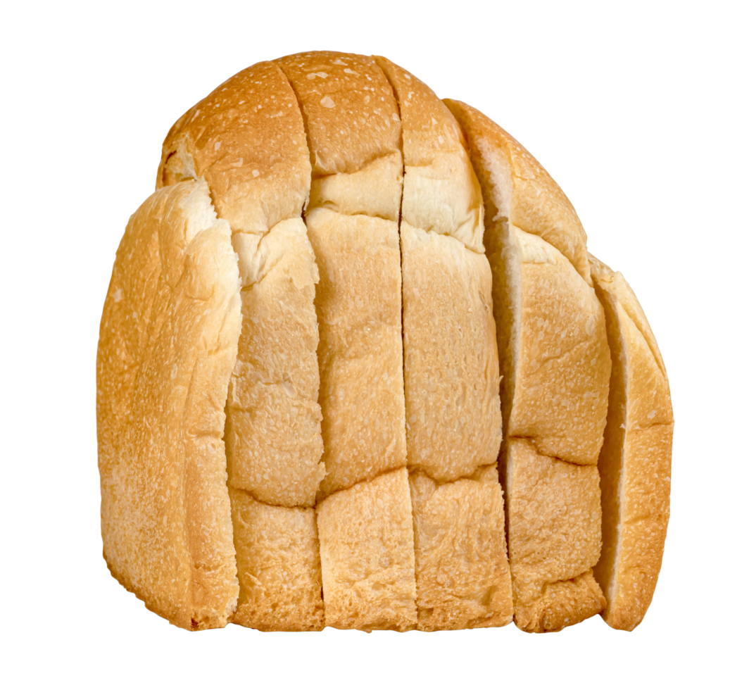 Sliced bread isolated png