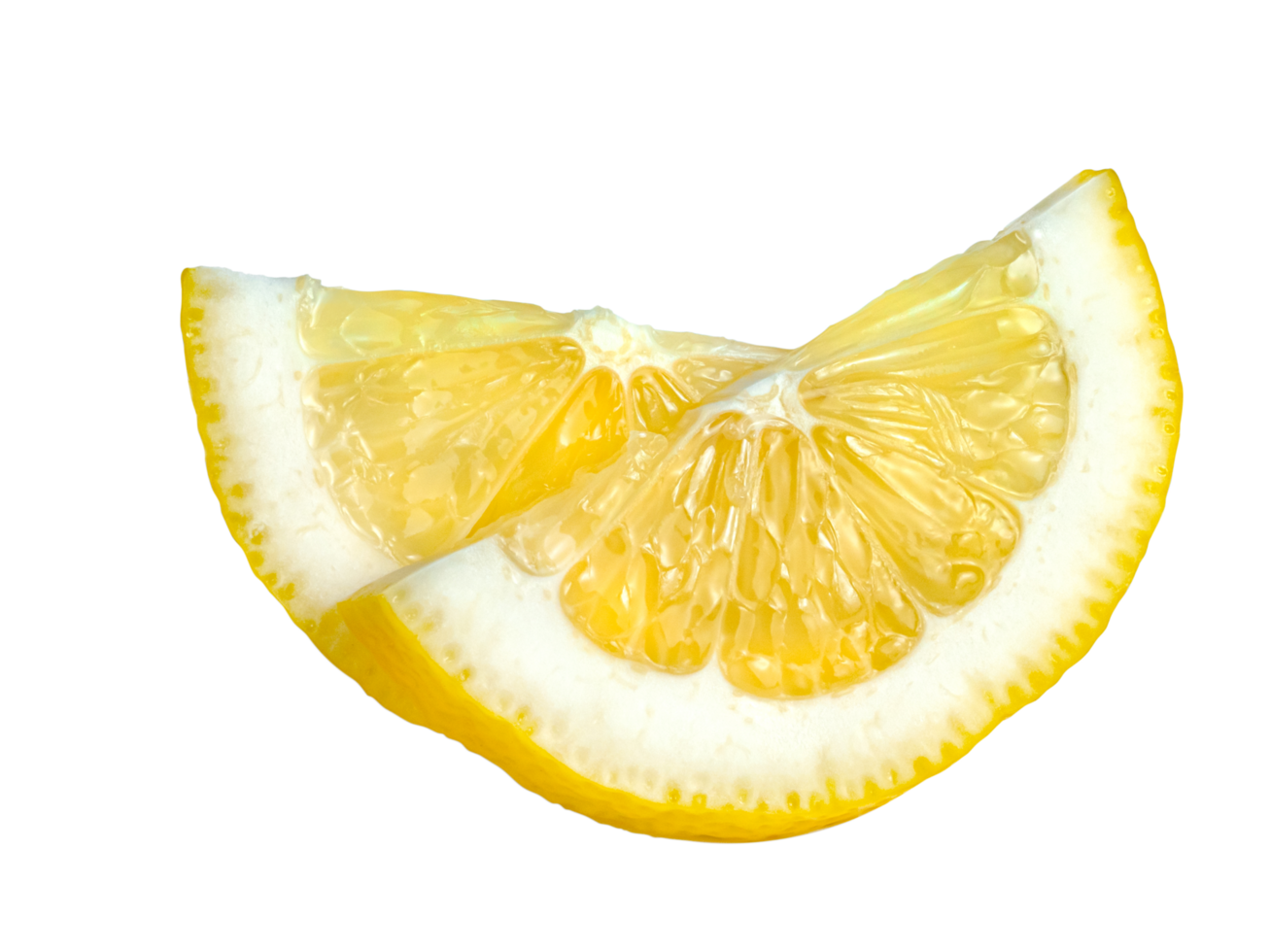 Limone affettato isolato png