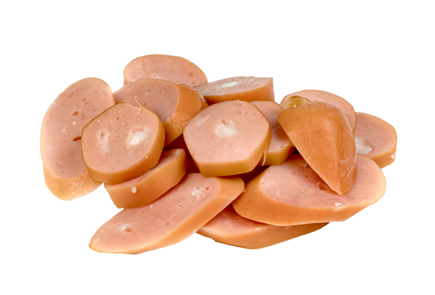 Sausage sliced isolated png